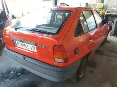 Scrapping Vehicle opel kadett e snow berlina of the year 1987 powered 16sv