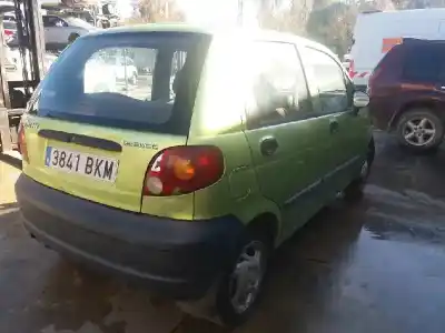 Veículo de Sucata daewoo matiz city do ano 2001 alimentado f8cv