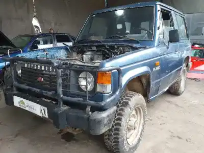 Scrapping Vehicle mitsubishi montero (l040) 2500 td of the year 2001 powered 4d56