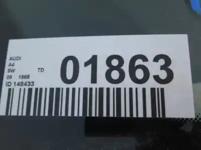 Здавання транспортного засобу audi a4 avant (8k5) (2008) básico quattro року 2001 потужний caha
