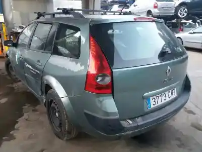 Scrapping Vehicle RENAULT MEGANE II FAMILIAR Expression Confort 101 CV / 74 KW of the year 2004 powered K9K728