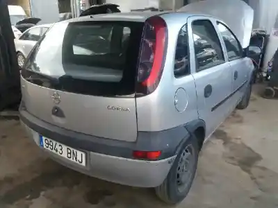 Scrapping Vehicle opel corsa c (x01) 1.0 (f08, f68) of the year 2001 powered z10xe