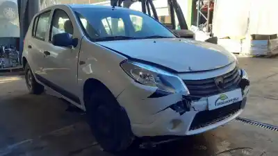 Scrapping Vehicle dacia sandero ambiance of the year 2010 powered gd4ff7
