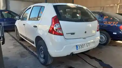 Scrapping Vehicle dacia sandero ambiance of the year 2010 powered gd4ff7