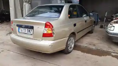 Veículo de Sucata hyundai accent (lc) gl 4p do ano 2001 alimentado g4ea