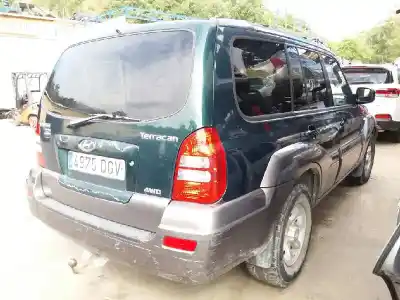 Scrapping Vehicle hyundai terracan (hp) 2.9 crdi 4wd of the year 2005 powered j3