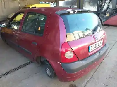 Scrapping Vehicle renault clio ii fase ii (b/cb0) dynamique of the year 2001 powered d7f726