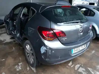 Scrapping Vehicle opel astra j lim. excellence of the year 2012 powered d-a17dtr