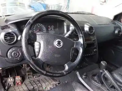 Veículo de Sucata ssangyong actyon 200 xdi 4wd limited do ano 2008 alimentado d20dt