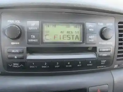 Veicolo di demolizione toyota corolla (_e12_) 1.4 vvt-i (zze120_) dell'anno 2004 alimentato 