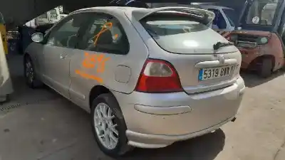 Scrapping Vehicle mg rover mg zr (f/rf) 105 of the year 2001 powered 14k4f