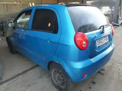 Sloopvoertuig chevrolet matiz s van het jaar 2007 aangedreven a-08s3-g