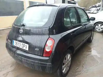 Scrapping Vehicle nissan micra (k12e) acenta of the year 2005 powered k9k722