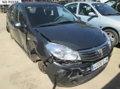 Veículo de Sucata dacia sandero ambiance do ano 2008 alimentado g/k7j a7