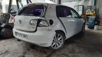 Veicolo di demolizione volkswagen golf vi (5k1) 2.0 tdi dell'anno 2001 alimentato cbdc