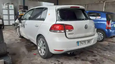 Veicolo di demolizione volkswagen golf vi (5k1) 2.0 tdi dell'anno 2001 alimentato cbdc