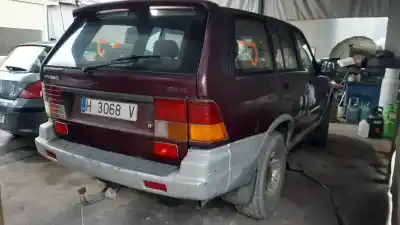 Утилизация автомобиля SSANGYONG MUSSO 2.9 D года 1997 питание OM662