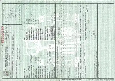 Veicolo di demolizione RENAULT MEGANE II SEDÁN (LM0/1_) 1.5 DCI (LM1E) dell'anno 2005 alimentato K9K732 Veicolo di demolizione RENAULT MEGANE II SEDÁN (LM0/1_) 1.5 DCI (LM1E) dell'anno 2005 alimentato K9K732