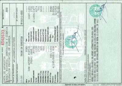 Veicolo di demolizione ford focus i sedán (dfw) 1.8 tdci dell'anno 2001 alimentato f9da