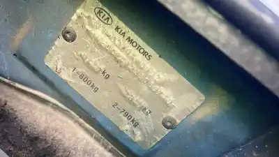 Veículo de Sucata kia rio (bc) a3d do ano 2002 alimentado a3d