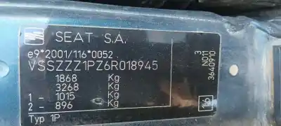 Veículo de Sucata SEAT LEON (1P1) 1.9 TDI do ano 2005 alimentado BKC