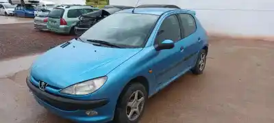 Scrapping Vehicle PEUGEOT 206 FASTBACK (2A/C) 1.9 D of the year 1999 powered WJZ