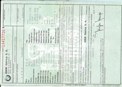 Scrapping Vehicle bmw 3 (e46) 320 d of the year 1999 powered 204d1