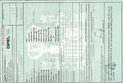 Утилизация автомобиля opel astra gtc 1.7 16v cdti года 2007 питание 