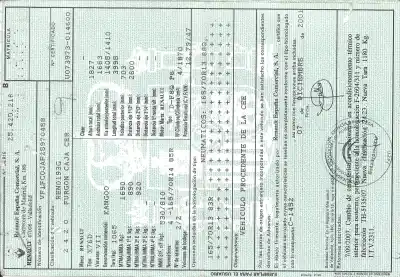 Scrapping Vehicle renault kangoo express (fc0/1_) 1.9 d (fc0j) of the year 2002 powered 