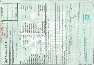 Здавання транспортного засобу seat leon (1m1) 1.9 tdi року 2003 потужний asv