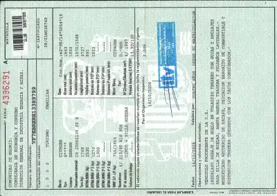 Veículo de Sucata citroen c8 2.0 hdi fap cat (rhr / dw10bted4) do ano 2008 alimentado rhr