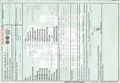 Здавання транспортного засобу audi a4 b6 (8e2) 1.9 tdi року 2002 потужний avf