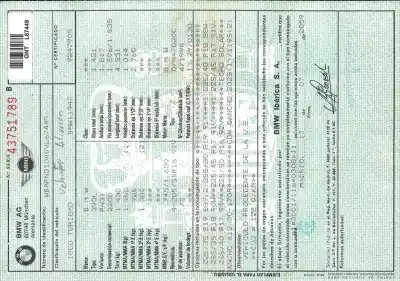 Veículo de Sucata bmw serie 3 berlina (e90) 320d do ano 2009 alimentado n47d20c