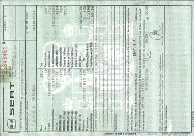 Здавання транспортного засобу SEAT LEON (1M1) 1.9 TDI року 2000 потужний AGR