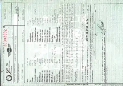 Scrapping Vehicle bmw 3 (e90) 320 i of the year 2006 powered n46b20b