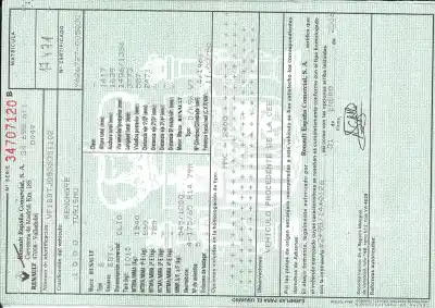 Veículo de Sucata renault clio ii (bb_, cb_) 1.5 dci (b/c2j) do ano 2007 alimentado k9k714