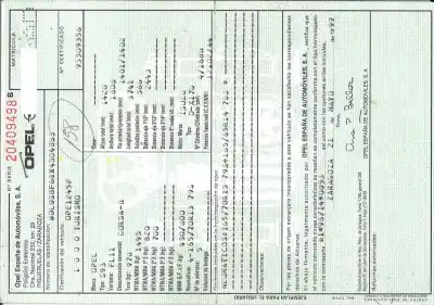Здавання транспортного засобу opel corsa d 1.7 16v cdti 131 cv / 96 kw року 1999 потужний x17d