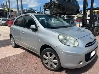 Veículo de Sucata nissan micra (k13) 1.2 cat do ano 2012 alimentado hr12