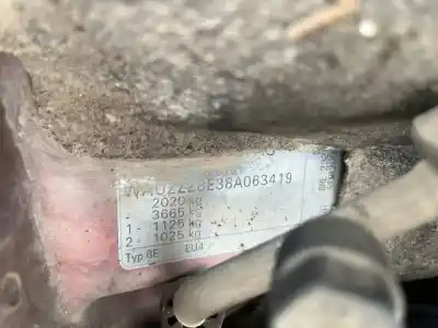 Здавання транспортного засобу audi a4 b7 (8ec) 2.0 tdi 16v року 2007 потужний bre