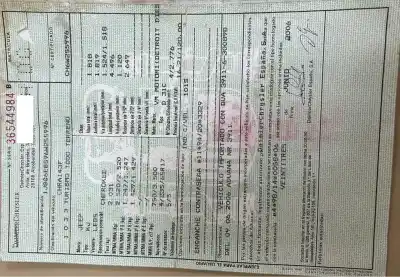 Scrapping Vehicle JEEP CHEROKEE (KJ) 2.8 CRD Extreme of the year 0 powered D31C