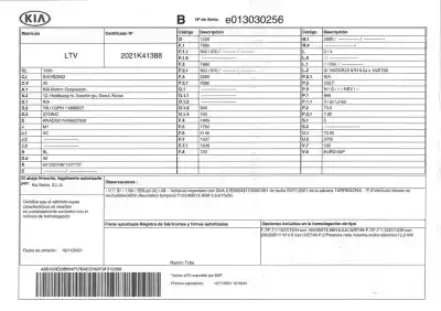Veículo de Sucata kia stonic (ybcuv) tech do ano 0 alimentado g3lf