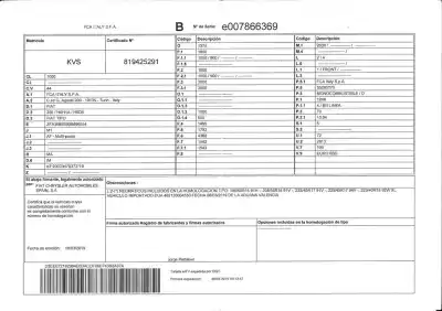 Vehicul casat fiat tipo ii (357) berlina easy al anului 0 alimentat 55283775