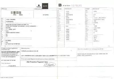 Veículo de Sucata suzuki sx4 club do ano 0 alimentado d16aa