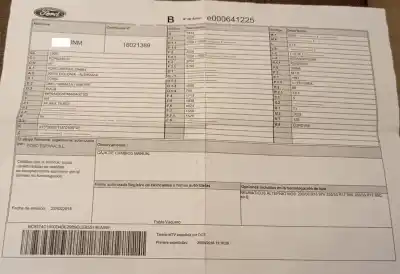Veicolo di demolizione ford kuga (cbs) titanium dell'anno 0 alimentato xrma