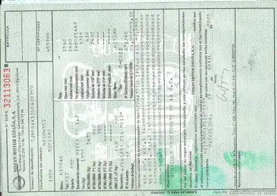 Verschrottungsfahrzeug nissan micra k12e city d des jahres 0 angetrieben cr12