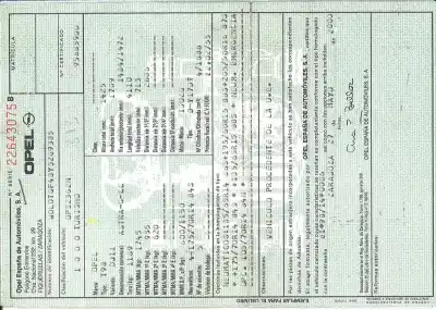 Scrapping Vehicle opel astra 2.0 d-astra_g-(x20dtl) of the year 0 powered 