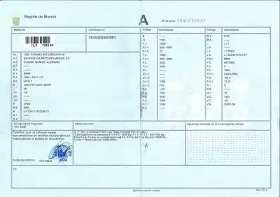 Scrapping Vehicle bmw bmw serie 3 318d e90 318d 1995 cc 143 cv touring of the year 0 powered 