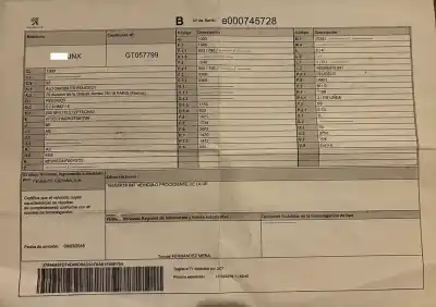 Veículo de Sucata peugeot 208 style do ano 0 alimentado 