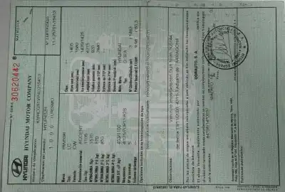 Véhicule à la ferraille hyundai accent (lc) crdi gl de l'année 0 alimenté 