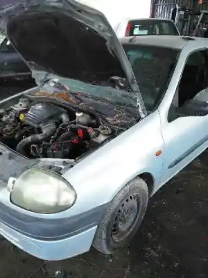 Scrapping Vehicle renault clio ii fase i (b/cb0) f8q630 of the year 1998 powered f8q630
